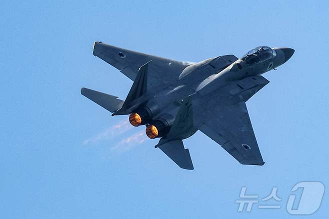 F-15E 전투기 ⓒ AFP=뉴스1