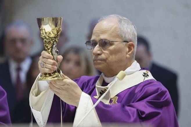 지난해 5월 즉위한 미국 출신 교황 레오 14세. EPA연합뉴스