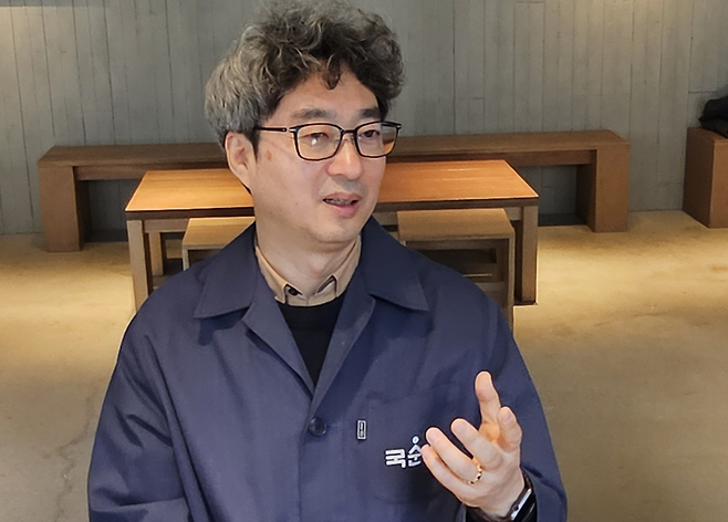 신우창 국순당 연구소장은 우리 술의 특징에 대해 설명하고 있다. 박윤희 기자