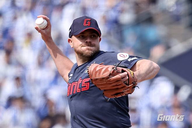 ▲ 제레미 비슬리 ⓒ롯데 자이언츠