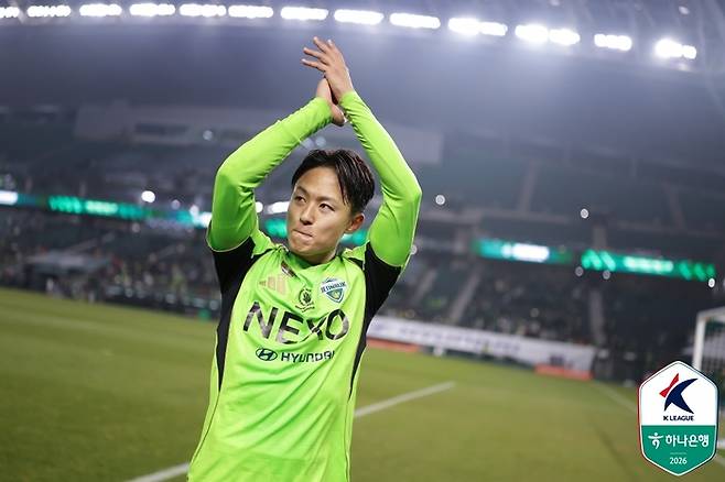 전북 현대 이승우. 제공 | 한국프로축구연맹