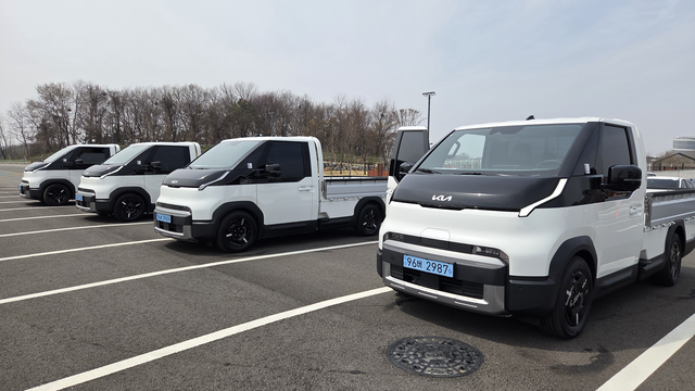 기아 PV5 오픈베드 모델. 장우진 기자