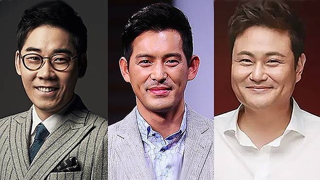 자신의 실력을 가치로 알아봐 준 최고의 파트너를 만나 인생의 클래스를 바꾼 스타 3인. 김연우(왼쪽부터), 오지호, 김진수. 세계일보 자료사진