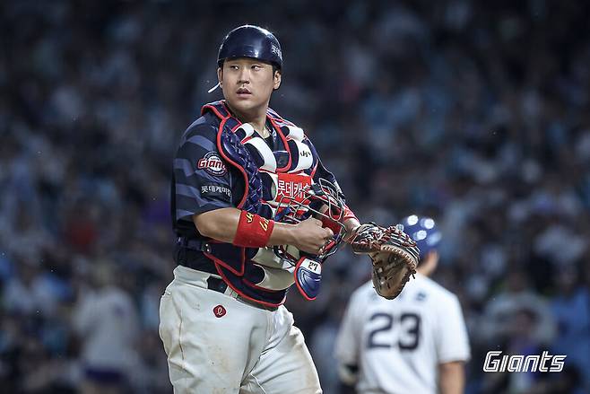 ▲ 유강남 ⓒ롯데 자이언츠