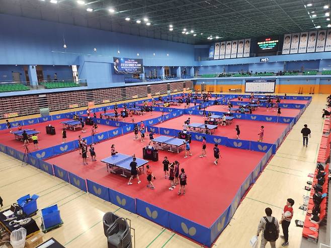 2025년 원천 요넥스 밀양 코리아주니어 국제챌린지배드민턴선수권대회 모습. 밀양시 제공