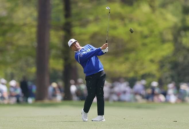 2025년 마스터스에 출전했던 임성재. UPI=연합뉴스