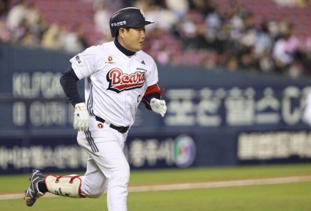 지명타자로 나서는 양의지./두산 베어스