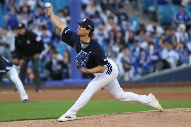 선발 투수 최민석./두산 베어스