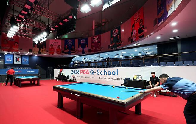 고양 킨텍스 PBA 스타디움에서 열린 Q-스쿨 1라운드 경기 모습. 사진 제공=PBA