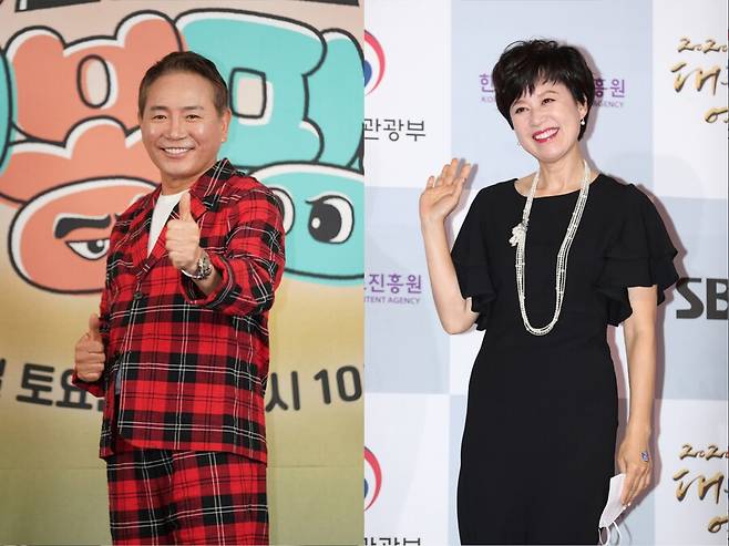 ▲ 이봉원(왼쪽)과 박미선 부부. 제공| JTBC, ⓒ스포티비뉴스DB