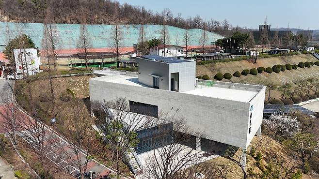 경기도사격테마파크 가상사격장 전경.