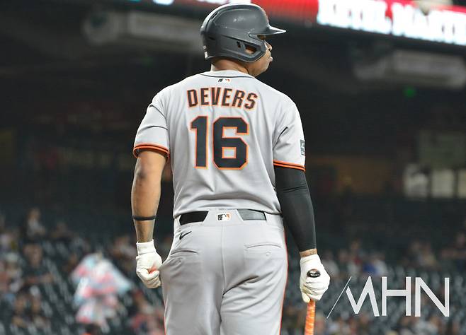 (샌프란시스코 중심타자 라파엘 데버스)