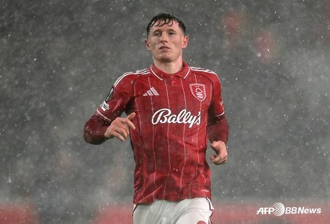 노팅엄 포레스트 미드필더 앨리엇 앤더슨. /AFPBBNews=뉴스1