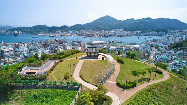 서피랑 정상의 모습./통영시/