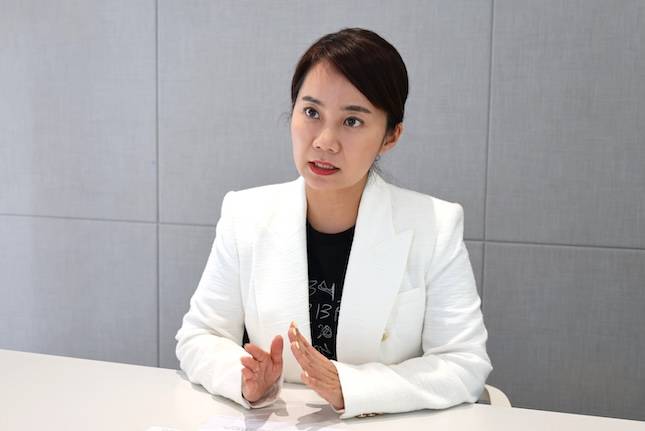 최희영 대상 식품BU 브랜드캠페인팀장이 청정원 30주년 캠페인에 대해 설명하고 있다. / 사진=대상