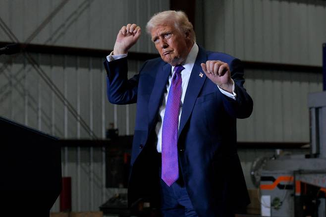 도널드 트럼프 미국 대툥령. (사진=AFP)