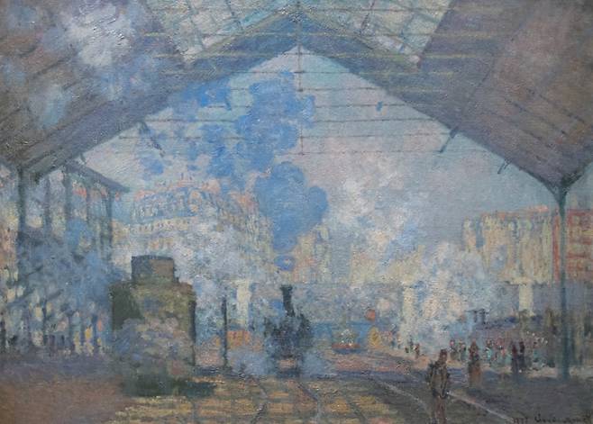 클로드 모네, ‘생 라자르 역’. /사진 위키피디아