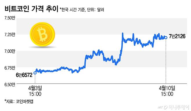 비트코인 가격 추이/그래픽=김지영