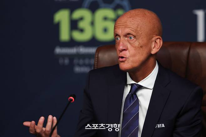 피에를루이지 콜리나 FIFA 심판위원장