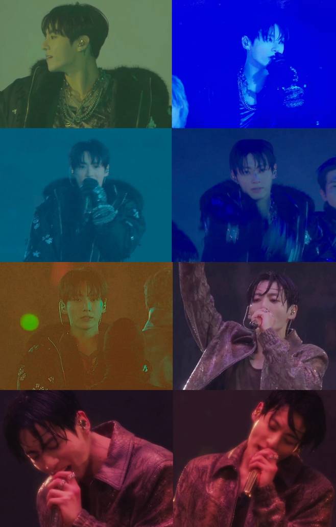 방탄소년단 정국, 비 맞으며 무대 장악! BTS 월드투어 '팬심 저격'