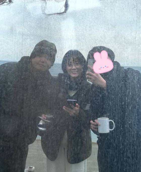 곽튜브(왼쪽부터), 류현경, 곽튜브 아내/사진=류현경 SNS