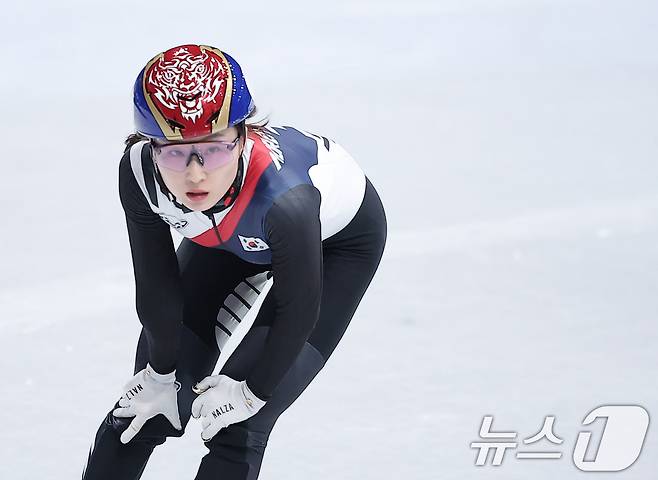쇼트트랙 최민정. ⓒ 뉴스1 김성진 기자