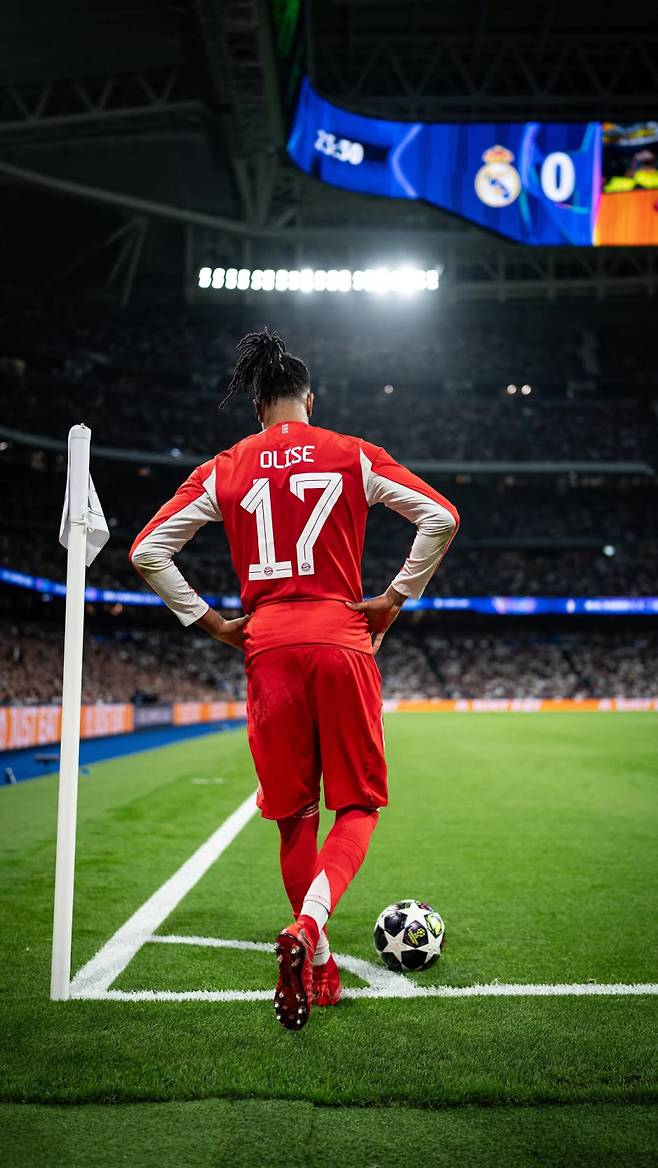 뮌헨 윙어 올리세. 사진=뮌헨 SNS