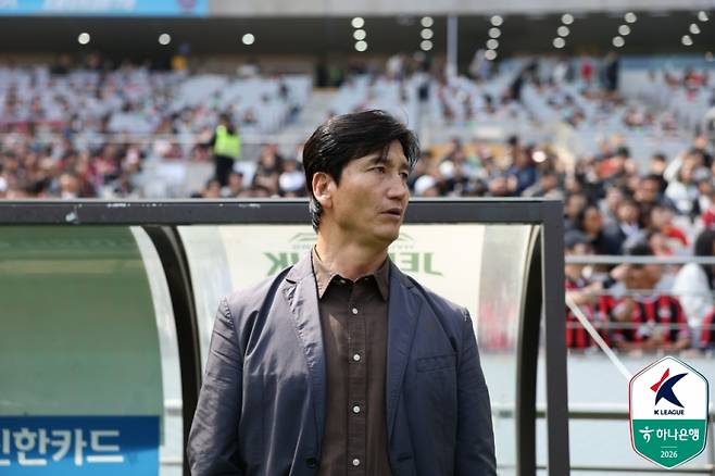 정정용 전북 현대 감독. 한국프로축구연맹 제공