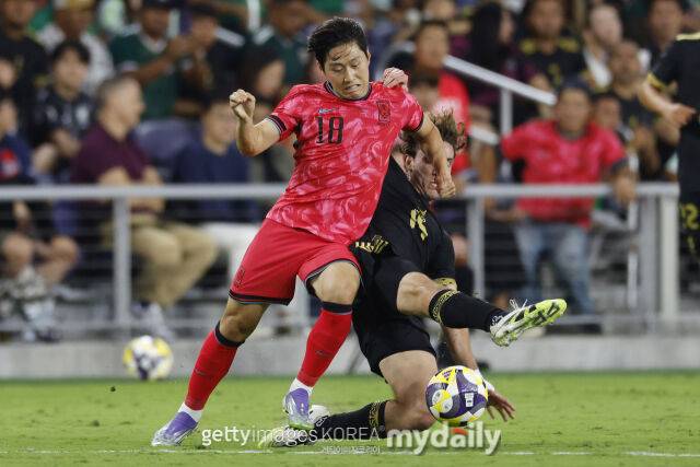 한국과 멕시코의 경기장면/게티이미지코리아