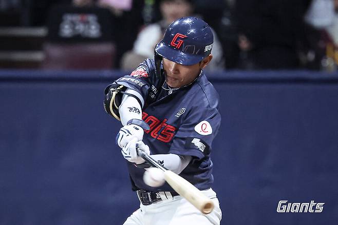 ▲ 황성빈 ⓒ롯데 자이언츠