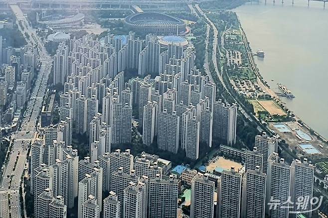 서울 잠실 일대 아파트 단지 모습. 사진=뉴스웨이DB