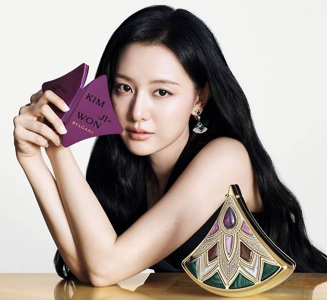 불가리 앰버서더 배우 김지원/사진=불가리 공식 인스타그램 캡처