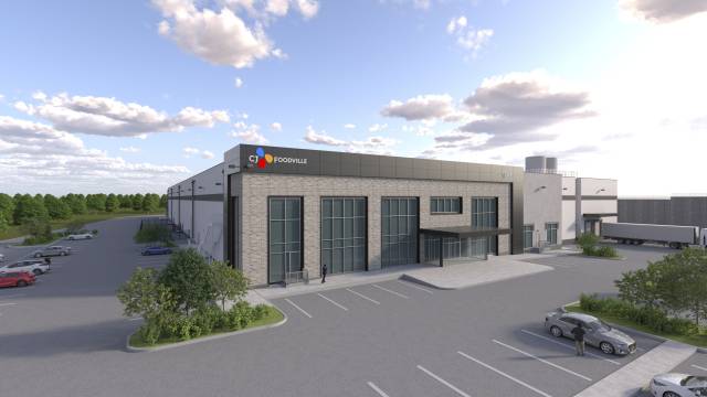 미국 조지아주 홀카운티 게인스빌에 위치한 CJ푸드빌 뚜레쥬르 생산공장 조감도. (사진=CJ푸드빌)