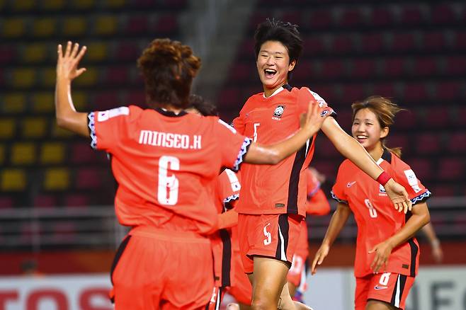 한국 여자 U20 대표팀(아시아축구연맹 제공)