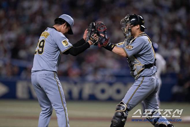 다카하시가 눈부신 역투를 한 한신은 4연승을 달렸다. 센트럴리그 단독 1위를 달리고 있다. 사진출처=한신 타이거즈 SNS