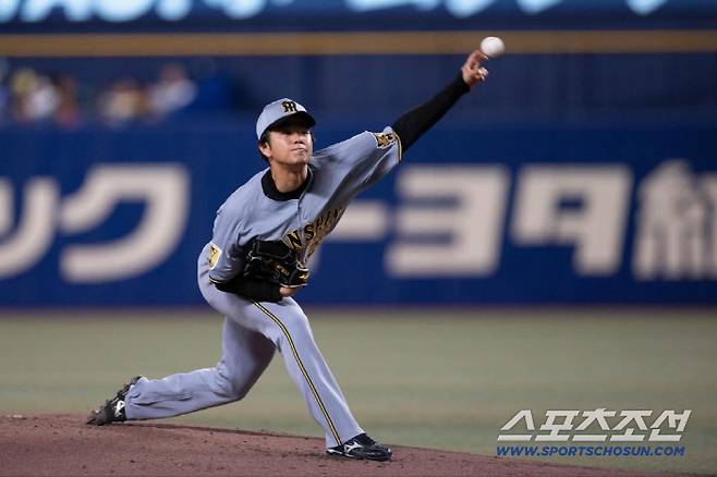 다카하시는 3경기에 등판해 2승무패, 평균자책점 0.38을 기록 중이다. 사진출처=한신 타이거즈 SNS