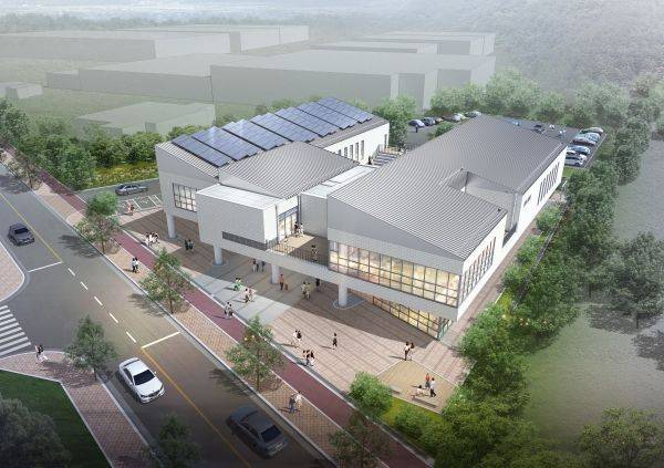 국립창원대학교 사천 우주항공캠퍼스 조감도