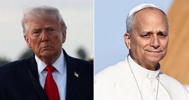 도널드 트럼프 미국 대통령·레오 14세 교황. 로이터=연합뉴스