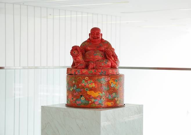 ▲ 진더펑 作 '미륵' /사진제공=아트센터 화이트블럭