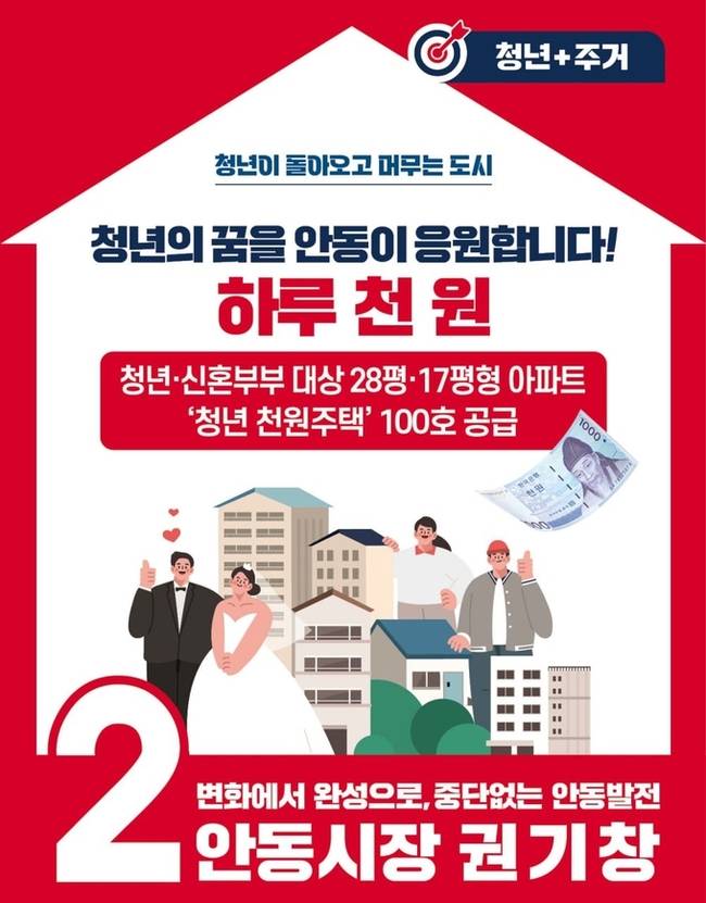 ▲ 권기창 안동시장 예비후보는 청년 정착을 위한 핵심 기반으로 양질의 일자리 창출과 맞춤형 정주여건 구축을 동시에 추진하겠다고 밝혔다.