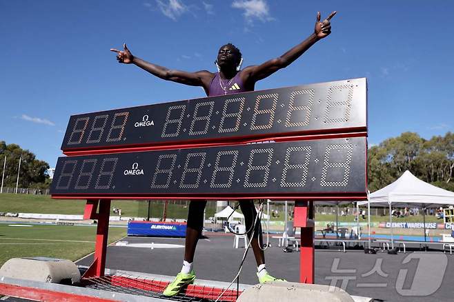 호주 육상 신예 가우트ⓒ AFP=뉴스1