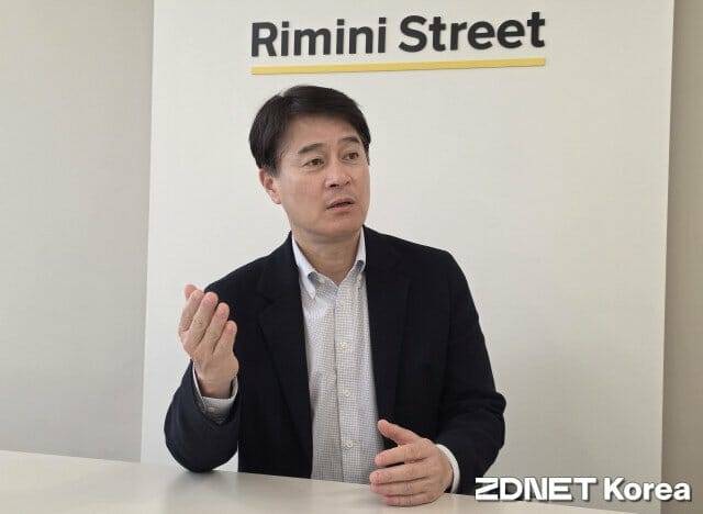 김형욱 지사장이 한국의 AI 도입 수요 확대에 맞춰 성장하겠다는 자신감을 드러냈다. (사진=지디넷코리아)