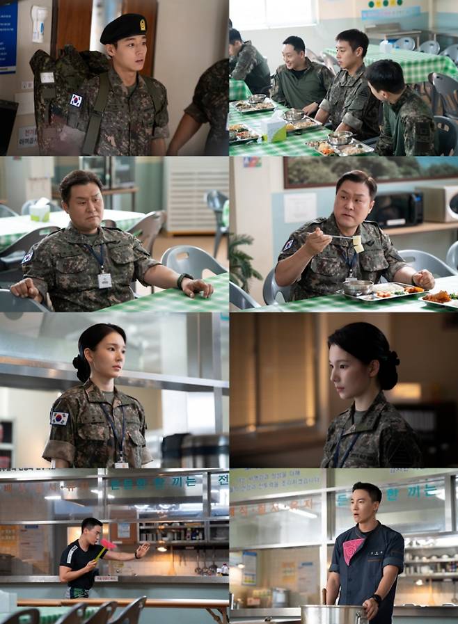 ‘취사병전설이되다’ 부대 생활 미리보기 (제공: 티빙)