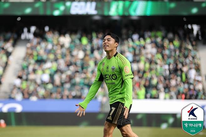 프로축구 전북 현대 이동준. 사진 프로축구연맹