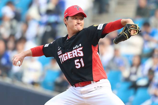 KIA 전상현은 늑골 미세손상으로 11일 1군 엔트리서 빠졌다. 사진제공|KIA 타이거즈