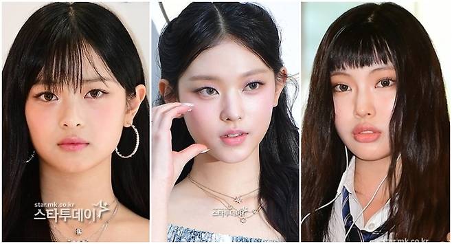 하니, 해린, 혜인. 사진l스타투데이DB