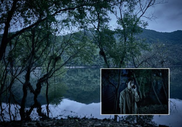 공포 스릴러 영화 <살목지>의 흥행으로 충남 예산군 살목지가 명소로 떠오르고 있다. 쇼박스 제공