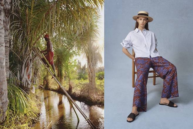 SJ그룹이 전개하는 헬렌카민스키가 UPF 50+ 획득과 버터플라이 마크로 지속가능 전략을 이어간다.