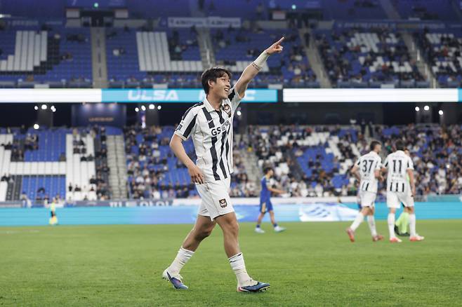 송민규. 한국프로축구연맹 제공