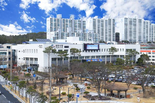 영천시청 전경. 영천시 제공